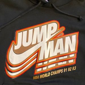 Jordan Jumpman Men’s Black Hoodie, L, New with tags!